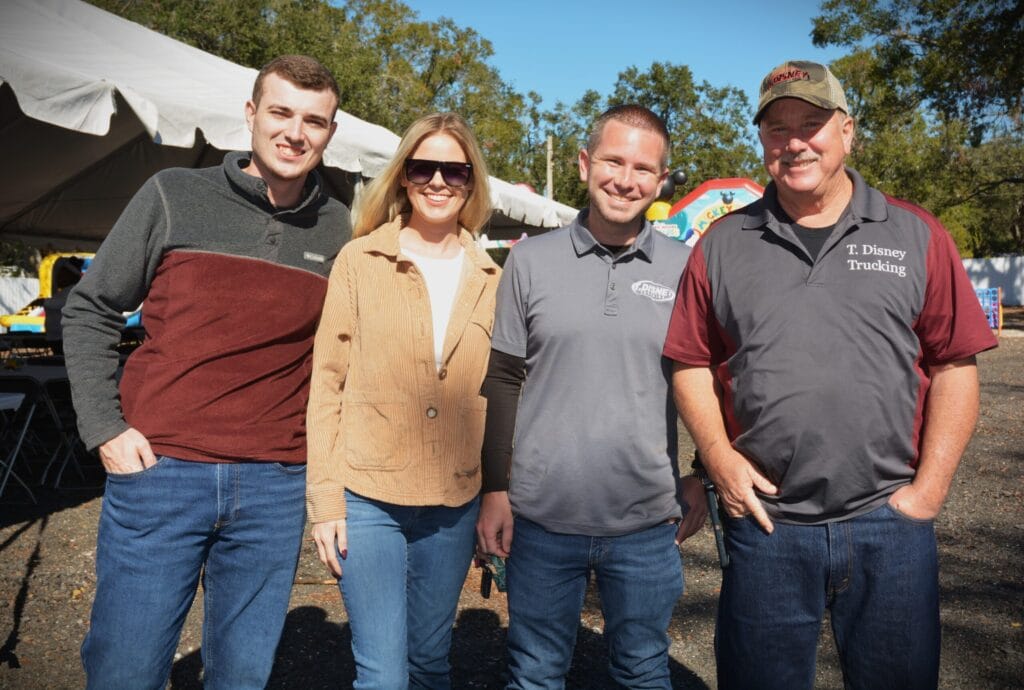 T. Disney Trucking team
